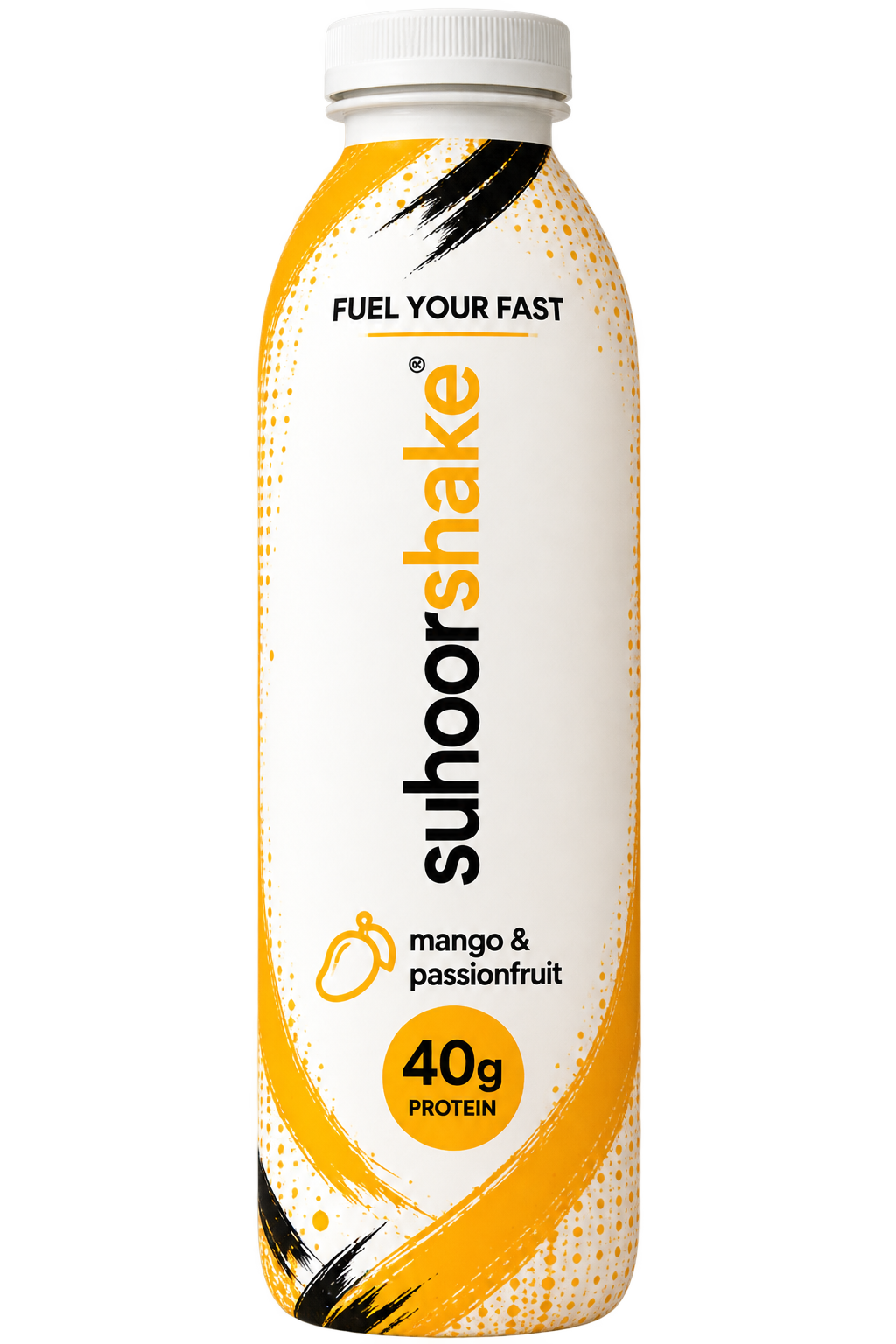 suhoorshake Mango & Passionfruit bottle